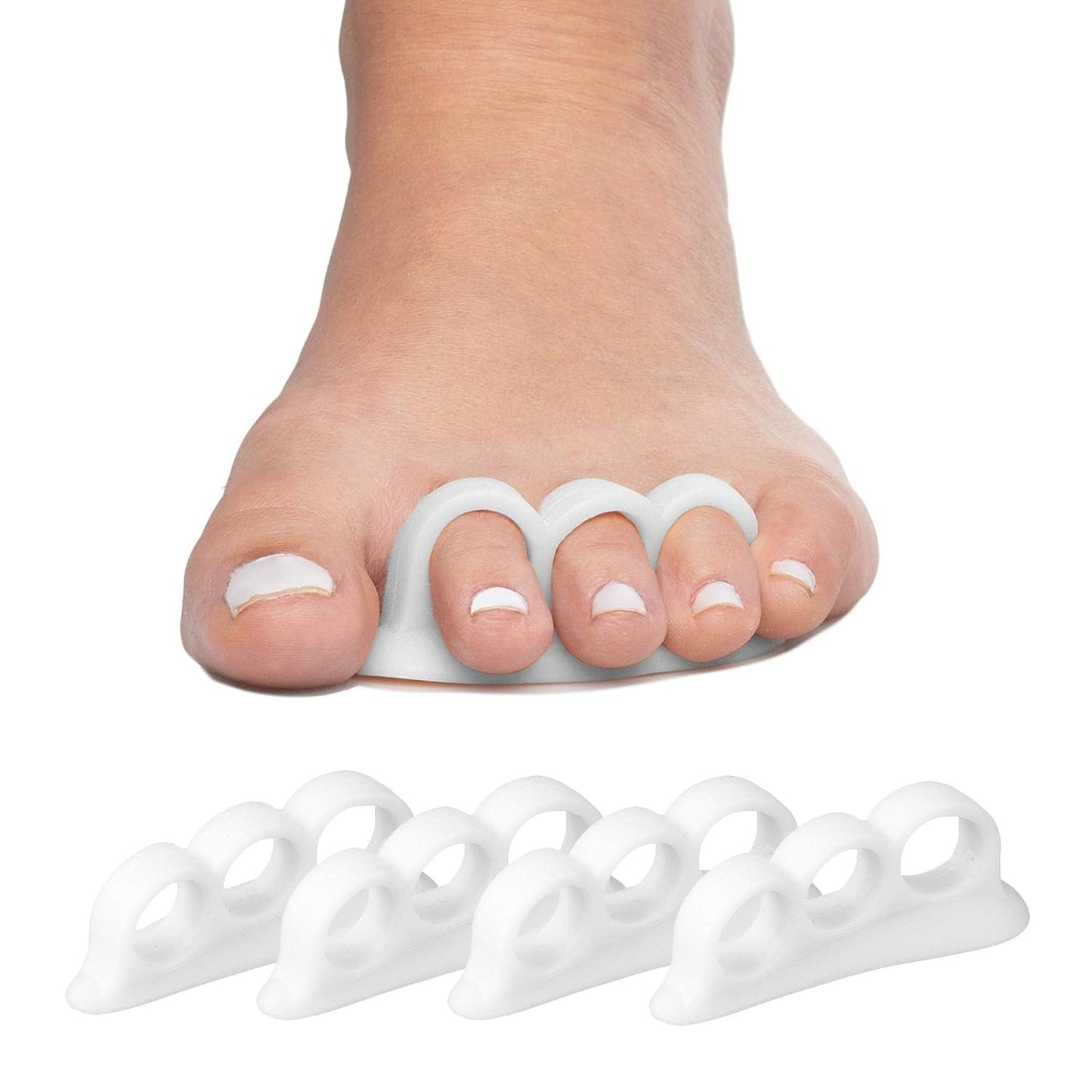 1 Pair Triple Loop Hammertoe Crest – Silicone Gel Cushion