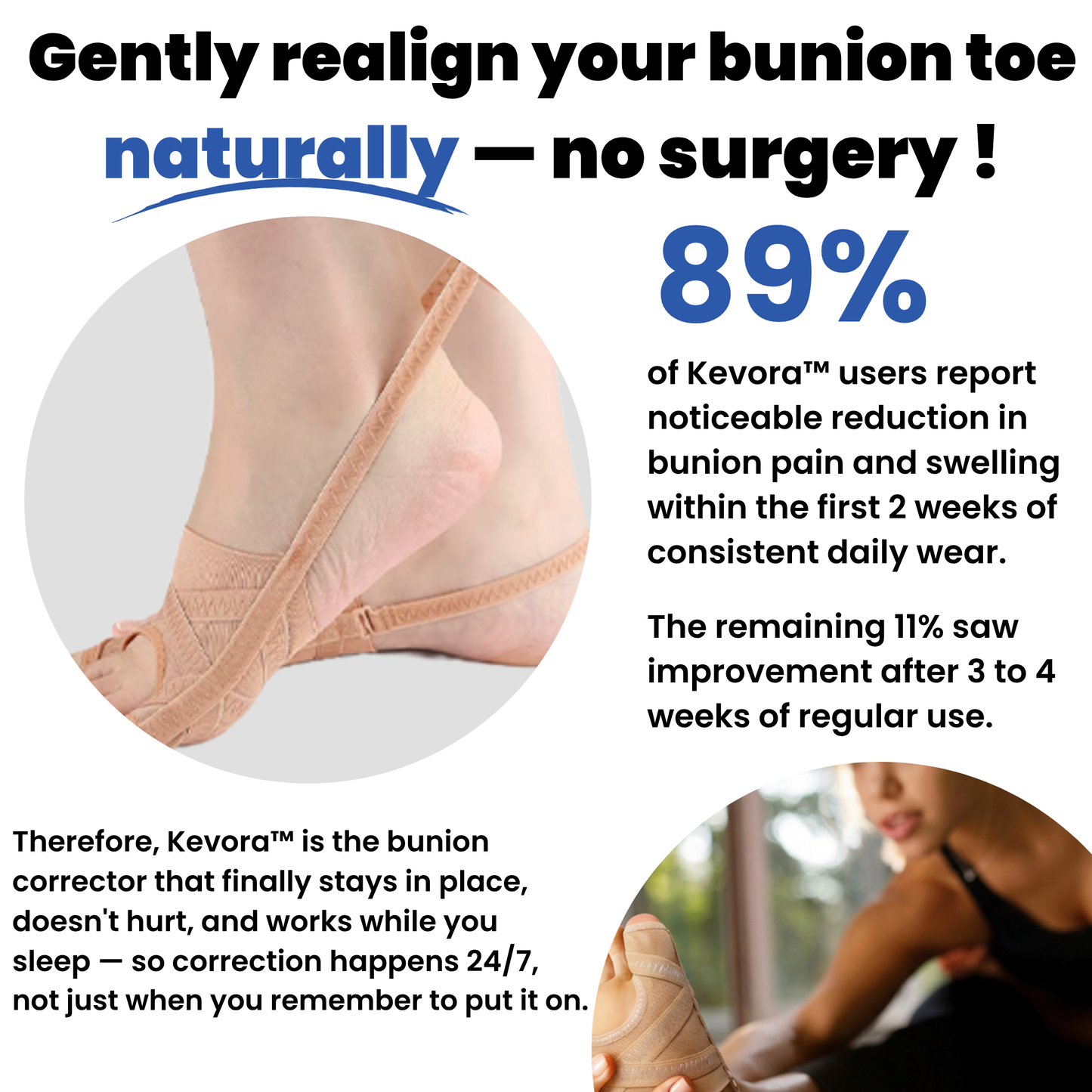 Kevora™ Bunion Corrector