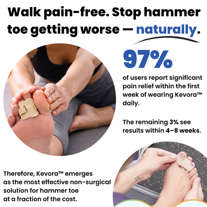 Kevora™ Hammer Toe Corrector Fabric Buddy Wraps