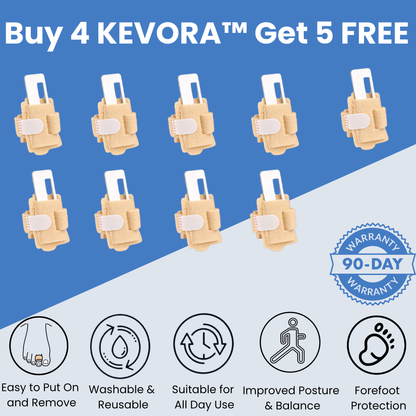 Kevora™ Hammer Toe Corrector Fabric Buddy Wraps