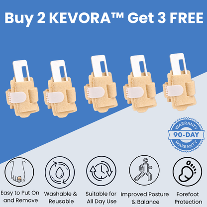 Kevora™ Hammer Toe Corrector Fabric Buddy Wraps