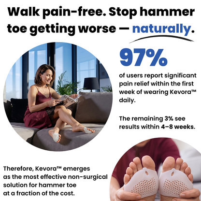 KEVORA™ HAMMER TOES FIX – Toe Straightener & Pain Relief