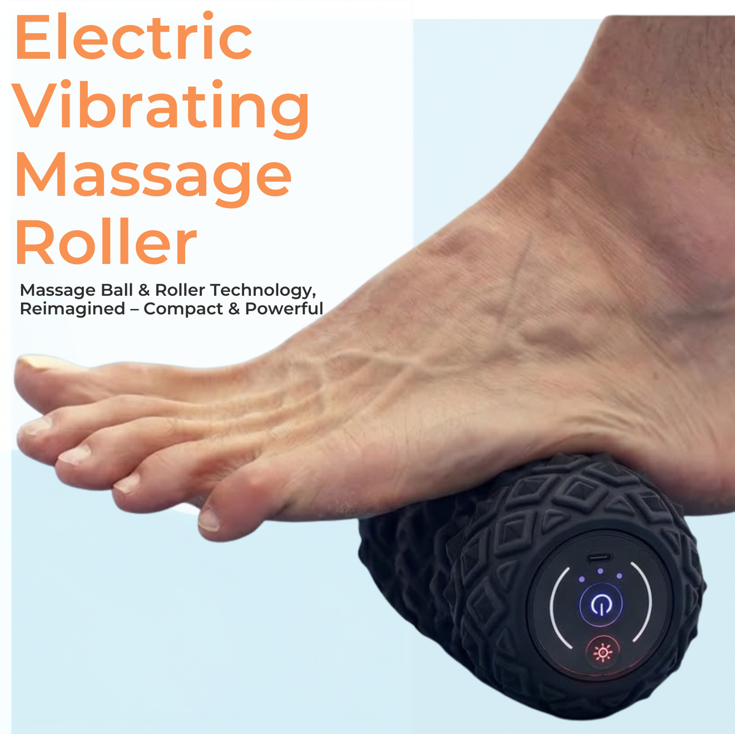 Rechargeable Electric Vibrating Massage Roller