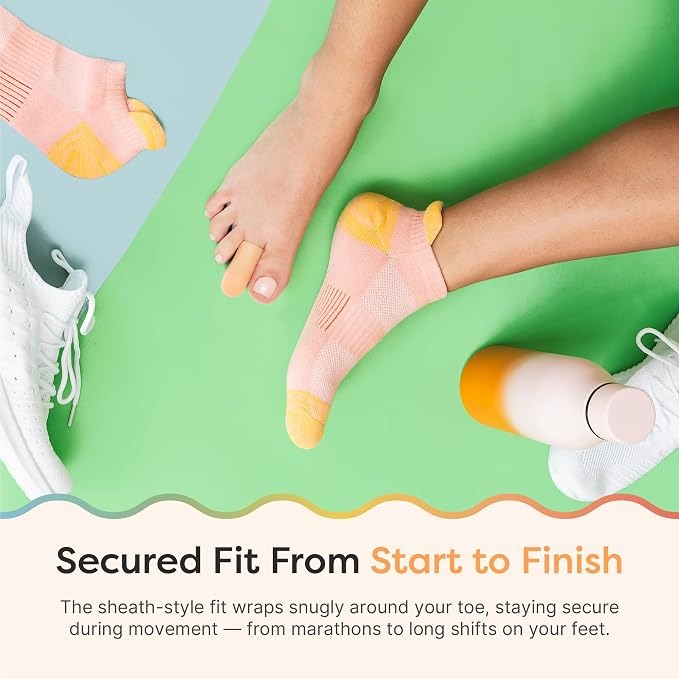 1 Pair Silicone Toe Protectors