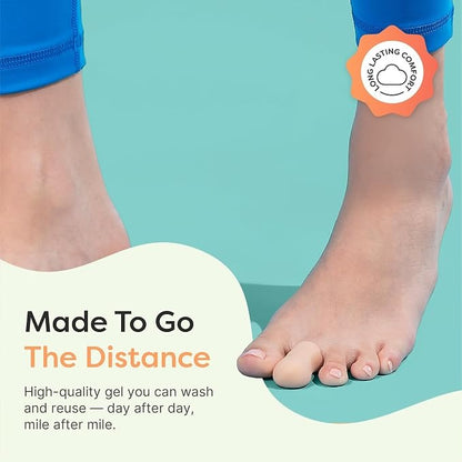 1 Pair Silicone Toe Protectors